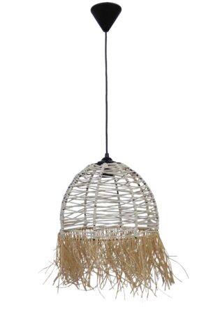 Heronia BRAZIL -C- 1L MACRAME WH-ΚΡΟΣΣΙΑ ΜΠΑΝΑΝΑ Φ30 ΚΡΕΜΑΣΤΟ ΦΩΤΙΣΤΙΚΟ