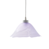 Aca-Lighting ΥΠΟ ΚΑΤΑΡΓΗΣΗ ΓΥΑΛΙ Νο379 Φ35 W.ALABASTER LILA SATIN MELROSE