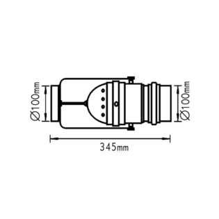 Aca-Lighting ΣΠΟΤ ΕΠΙΤ Ε27 ΓΚΡΙ ΒΑΦΗΣ PAR30