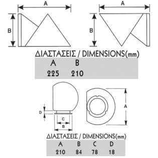 Aca-Lighting ΑΠΛΙΚΑ ΦΙΜΕ ΜΠΑΛΑ Φ20 Ε27