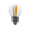 LED FILAMENT E27 G45 6W 6500K 230V AC 780LM RA80 30000H 360°