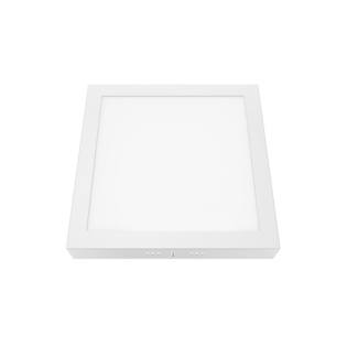 Επαγγελματικός Φωτισμός LED SLIM PANEL WHITE SQUARE CEIL.18W 3000K 1650Lm 208mm 230V AC Ra80