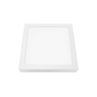 Επαγγελματικός Φωτισμός LED SLIM PANEL WHITE SQUARE CEIL.24W 3000K 2200Lm Φ288 230V AC Ra80