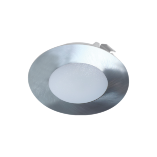 Επαγγελματικός Φωτισμός RECESSED NICKEL MATT ROUND LED SPOT 2W 3000K 155Lm 230V AC 100° Ra80