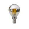 LED FILAMENT E14 DIM G45 SILVER 5W 2700K 230V AC 620LM RA80 30000H 180°