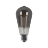 LED FILAMENT E27 ST64 8W SMOKE 1800K 230V AC 400LM RA80 30000H 360°