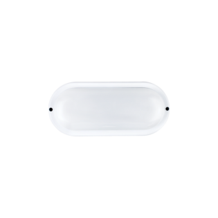 Aca-Lighting LED PC WHITE WALL LUMINAIRE 230V AC IP65 10W 950lm 6000K 110° Ra80