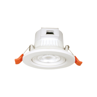 Επαγγελματικός Φωτισμός ROUND LED SPOTLIGHT 7W SWITCH 3000-4000-6000K SMD 230V 40° Ra80 PRE-SET UP 3000K