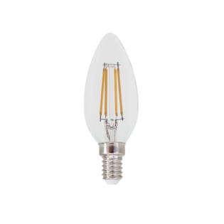 Aca-Lighting LED FILAMENT E14 C35 4W 4000K 230V AC 490LM RA80