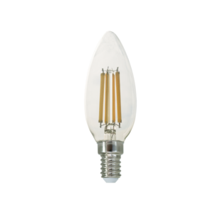 Aca-Lighting LED FILAMENT E14 C35 6W 6500K 230V AC 780LM RA80