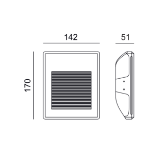 Aca-Lighting ^ΓΥΨΙΝΟ TRIMLESS Φ/Σ EVE ΕΜΜΕΣΟΥ ΦΩΤΙΣΜΟΥ MR11 12V