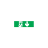 Aca-Lighting ARROW DOWN STICKER FOR EXIT/EMERGENCY LIGHTING