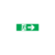 Aca-Lighting ARROW RIGHT STICKER FOR EXIT/EMERGENCY LIGHTING