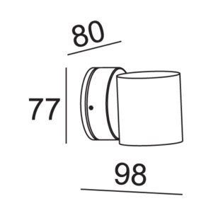 NETTO ΣΠΟΤ LED 3X1W IP44