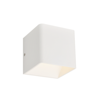 Επιτοίχια ΛΕΥΚΗ ΑΠΛΙΚΑ LED UP-DOWN CUBE 1X3W 230V 4000K 25000hrs NEPHELE