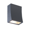 Aca-Lighting ^LED HP WALL LUMINAIRE 3W 110LM 89° 230V AC 3.000K DARK GREY CRI80 IP65 30.000HRS