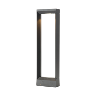 LED COB POST LUMINAIRE 8W 180LM 90° 230V AC 3.000K DARK GREY CRI80 IP54 30.000HRS