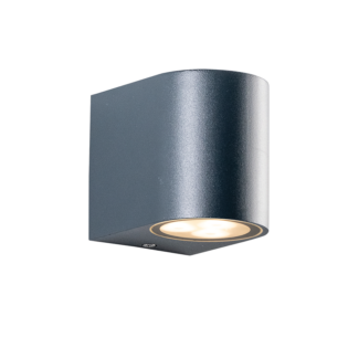 GU10 WALL LUMINAIRE 230V AC DARK GREY IP65 MAX.35W