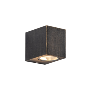 Επιτοίχια και Χωνευτά ^GU10 WALL LUMINAIRE 230V AC GOLDEN BLACK IP65 MAX.35W