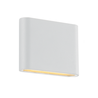 Επιτοίχια και Χωνευτά ^LED SMD WALL LUMINAIRE 7W 310LM 60° 230V AC 3.000K MATT WHITE CRI80 IP54 30.000HRS