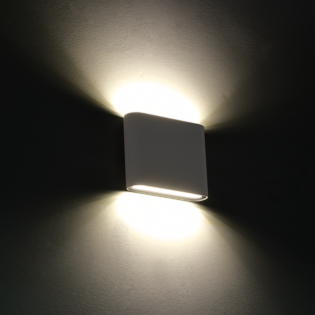 Επιτοίχια και Χωνευτά LED SMD WALL LUMINAIRE 7W 310LM 60° 230V AC 3.000K MATT WHITE CRI80 IP54 30.000HRS