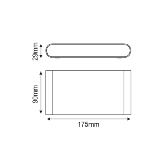 Επιτοίχια και Χωνευτά LED SMD WALL LUMINAIRE 11W 570LM 60° 230V AC 3.000K MATT WHITE CRI80 IP54 30.000HRS