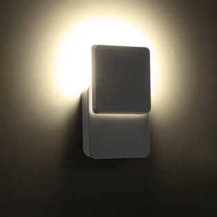 Aca-Lighting ^LED SMD WALL LUMINAIRE 12W 650LM 110° 230V AC 3.000K DARK GREY CRI80 IP54 30.000HRS