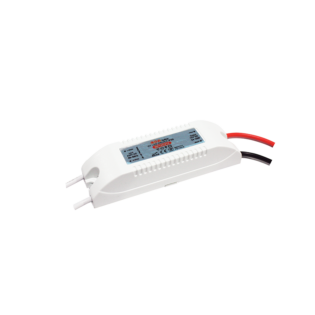 Ταινίες LED κι Εξαρτήματα MINI PLASTIC CV LED DRIVER 12W 230V AC-12V DC 1A IP20 WITH CABLES