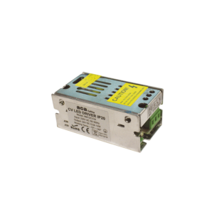 Aca-Lighting ^METAL CV LED DRIVER 12W 230V AC-24V DC 0.5A IP20 WITH TERMINAL