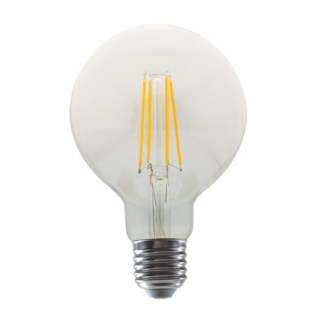 LED FILAMENT E27 G95 8W 4000K 230V AC 1010LM RA80 30000H 360°