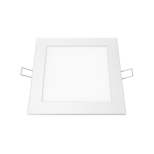 Επαγγελματικός Φωτισμός LED SLIM PANEL WHITE  SQUARE REC. 12W 4000K 1100Lm 170mm 230V Ra80