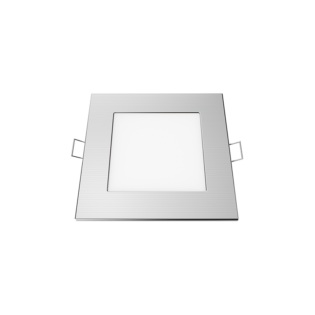 LED SLIM PANEL NM SQUARE REC. 6W 3000K 450Lm 118mm 230V AC Ra80