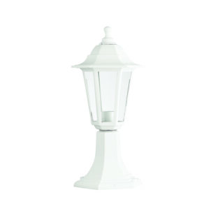 Aca-Lighting 6S PLASTIC FLOOR GARDEN WHITE LUMINAIRE 41CM E27 IP44