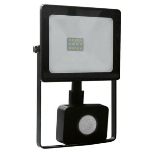 Επαγγελματικός Φωτισμός BLACK SENSOR LED SMD FLOOD LUMINAIRE IP66 10W 4000K 850Lm 230V RA80