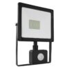 Επαγγελματικός Φωτισμός BLACK SENSOR LED SMD FLOOD LUMINAIRE IP66 30W 4000K 2550Lm 230V RA80