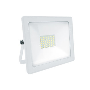 Επαγγελματικός Φωτισμός WHITE LED SMD FLOOD LUMINAIRE IP66 30W 6000K 2650Lm 230V RA80