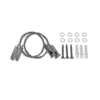 Ταινίες LED κι Εξαρτήματα HANGING KIT FOR PROFILE WITH 1PC STEEL WIRE 2m & INSTALLATION ACCESSORIES