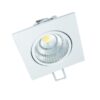 Επαγγελματικός Φωτισμός SQUARE WHITE MOV. LED SPOT 6W 3000K 410Lm COB 230V 60° Ra80