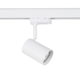 Aca-Lighting ^TRACK SPOT GU10 4C WHITE No68