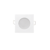 Aca-Lighting LED SPOT IP65 WHITE SQUARE 5W 3.000K 230V AC 400Lm 120° Ra80