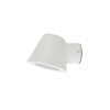 Aca-Lighting ^ΛΕΥΚΟ ΕΠΙΤΟΙΧΟ ΦΩΤΙΣΤΙΚΟ VIDA 1XGU10 MAX.35W  IP44 ΜΕ ΔΙΑΦΑΝΟ ΓΥΑΛΙ