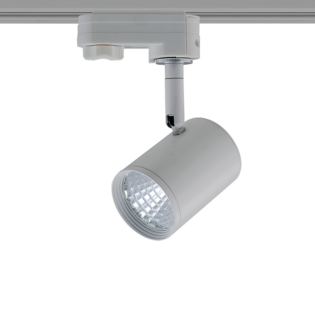 Επαγγελματικός Φωτισμός GREY LED TRACK LIGHT 7W 3000K 4WIRES 24° 700LM 230V Ra80