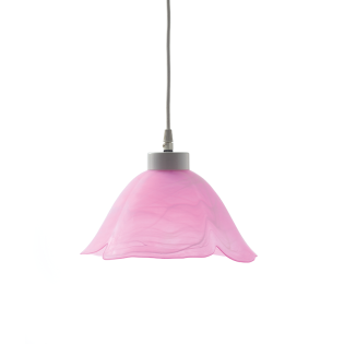 Αμπαζούρ και Γυαλιά NETTO ΓΥΑΛΙ Νο379 Φ30 W.ALABASTER PINK SATIN