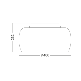 Οροφής NETTO ΟΡΟΦΗΣ ΚΡΥΣΤΑΛΛΟ – ΓΥΑΛΙ Φ40CM 6ΧG9 YVONNE