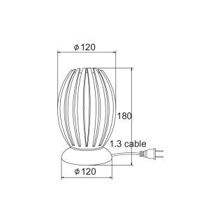 ΠΟΡΤΑΤΙΦ ΑΚΡΥΛΙΚΟ ΔΙΑΦΑΝΟ 1Χ40W Ε14 12x H18cm HOMO