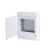 SURFACE MOUNTING ENCLOSURE FOR IT, WHITE DOOR- 2 ROWS IP40 361X287X112mm