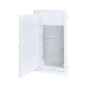 FLUSH MOUNTING ENCLOSURE FOR IT EQUIPMENT – 3 ROWS, WHITE DOOR IP30 IN63A 592X346X92mm