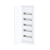 FLUSH MOUNTING 60+10 MODULES 5 ROWS WHITE DOOR