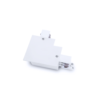 Επαγγελματικός Φωτισμός WHITE 90º CONNECTOR FOR 4 WIRE RECESSED