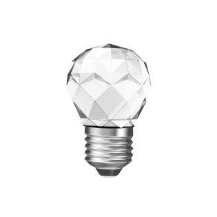 LED COB E27 G45 3W 4000K 230V AC 320LM RA80 25000H 360° CRYSTAL